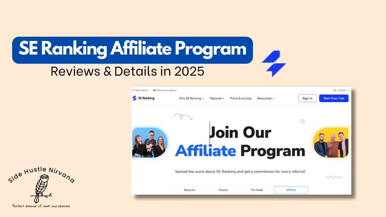 SE Ranking Affiliate Program Reviews & Details in 2025