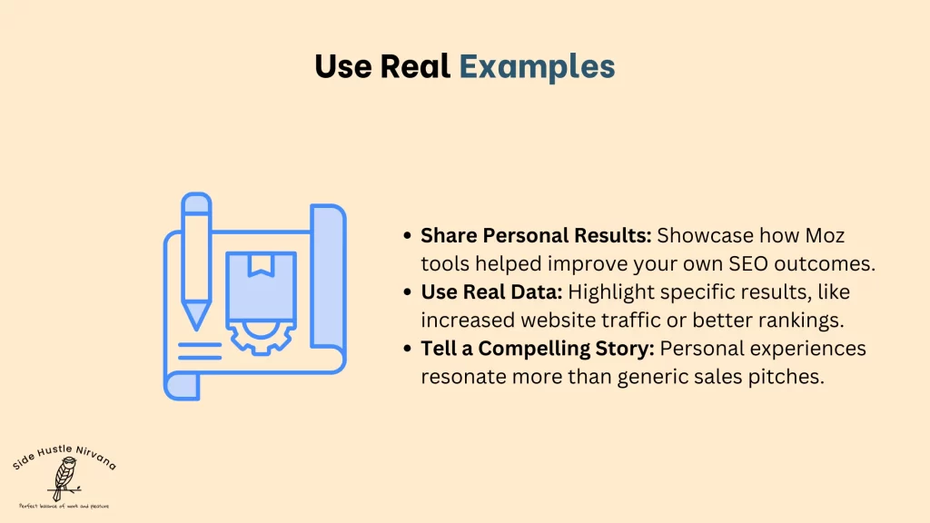 Use Real Examples