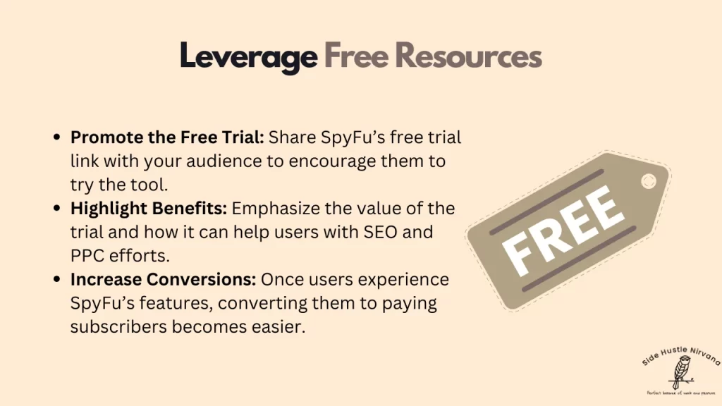 Leverage Free Resources