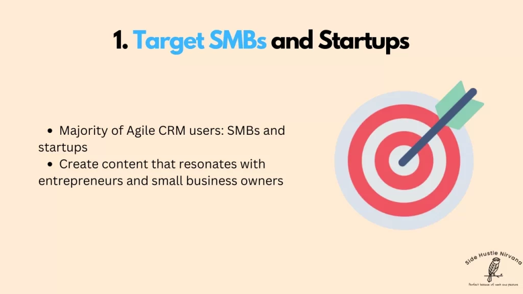 Target SMBs and Startups