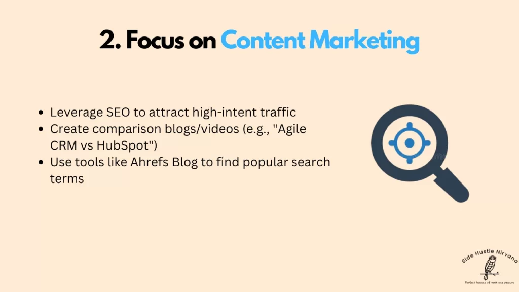 Focus on Content Marketing