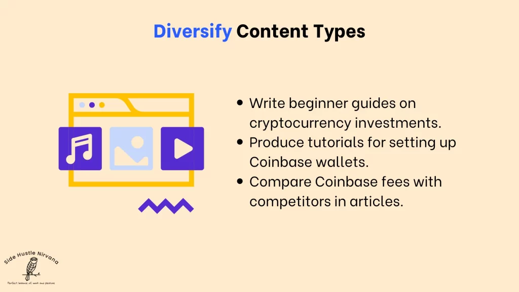 Diversify Content Types