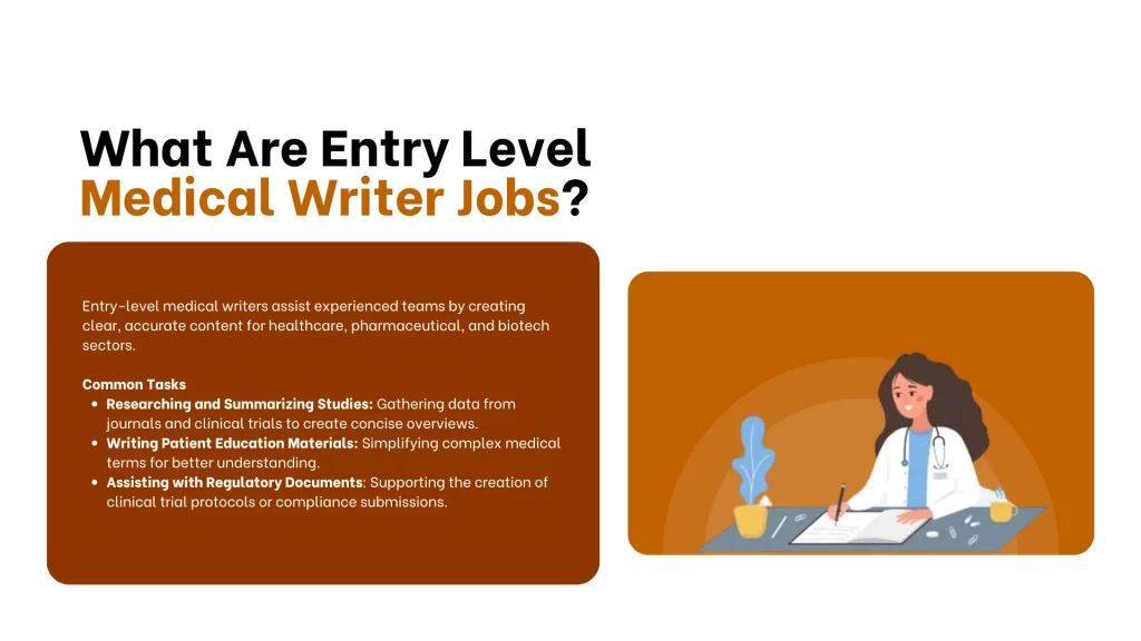 What Are Entry Level Medical Writer Jobs?