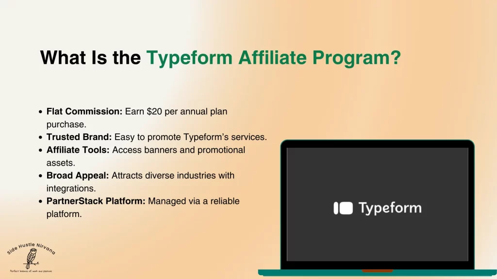 What Is the Typeform Affiliate Program?