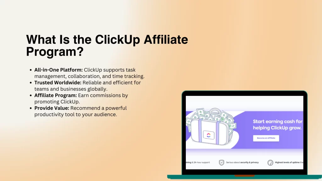 What Is the ClickUp Affiliate Program?