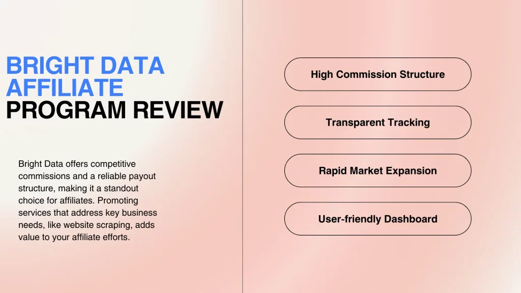 Bright Data Affiliate Program Review