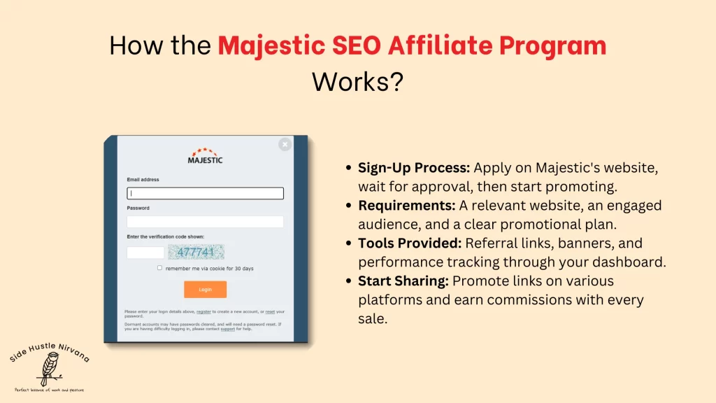 How the Majestic SEO Affiliate Program Works