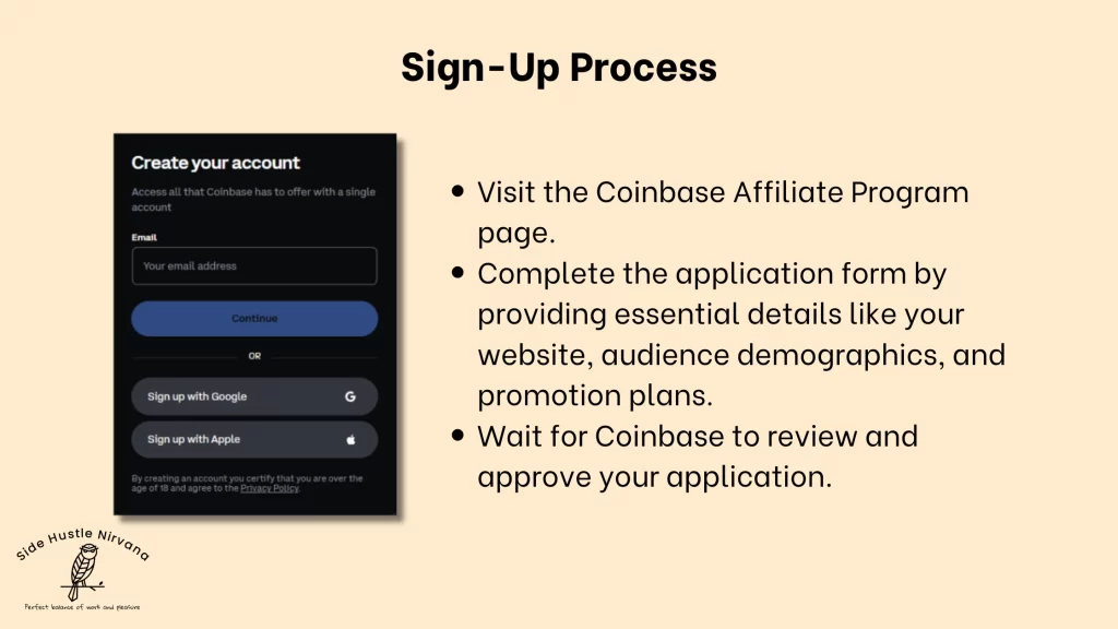 Sign-Up Process