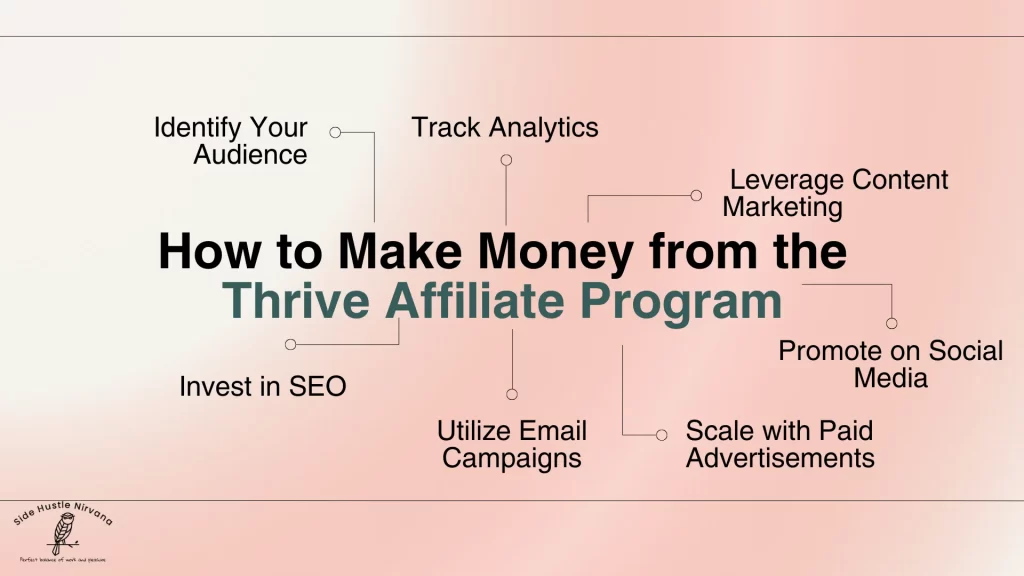 How to Make Money from the Thrive Affiliate Program