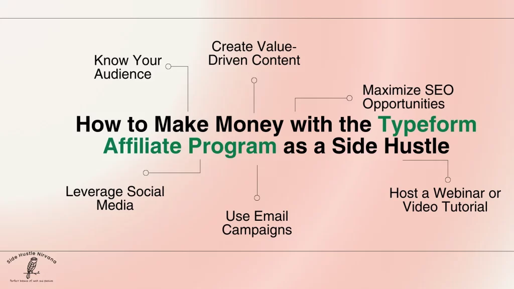 How to Make Money with the Typeform Affiliate Program as a Side Hustle