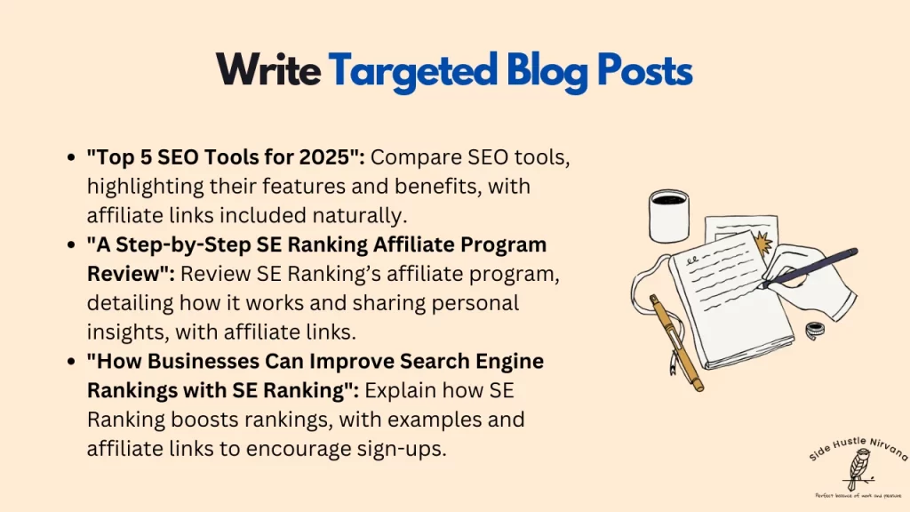 Write Targeted Blog Posts