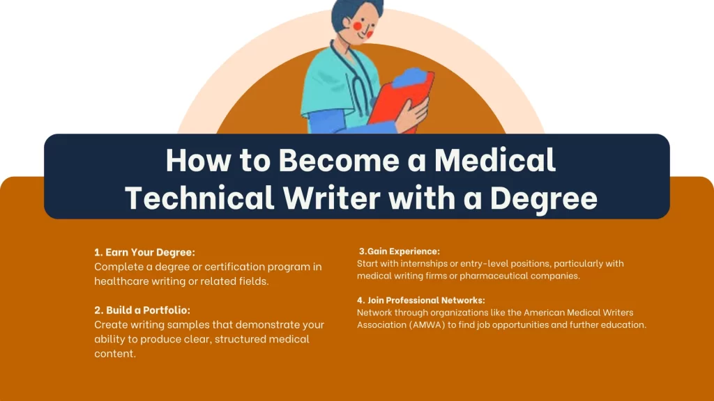 How to Become a Medical Technical Writer with a Degree