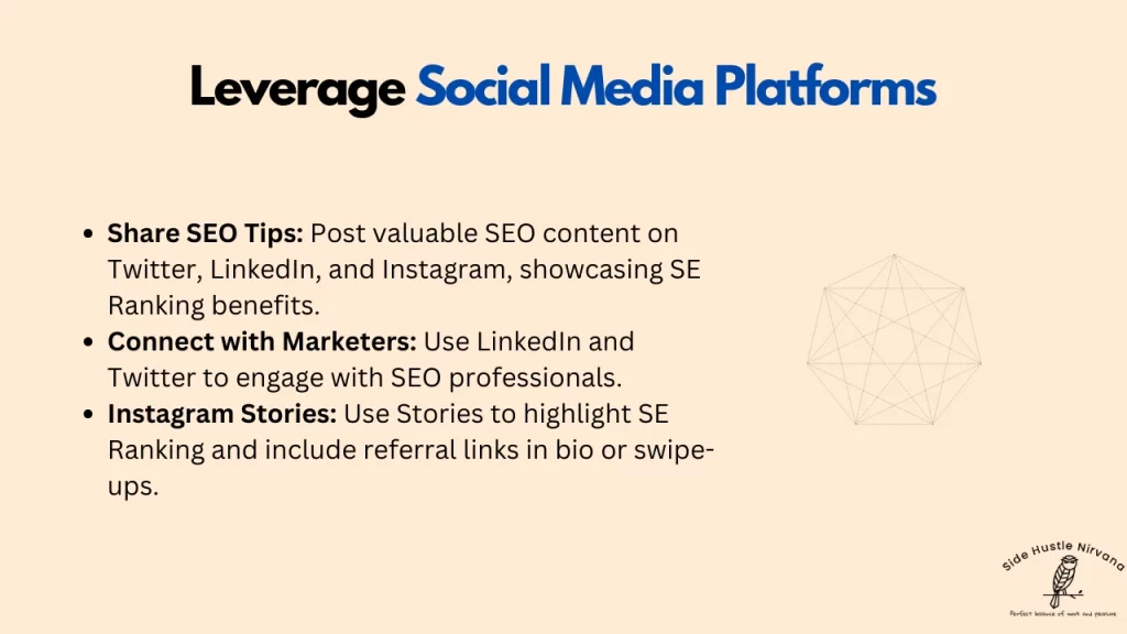 Leverage Social Media Platforms