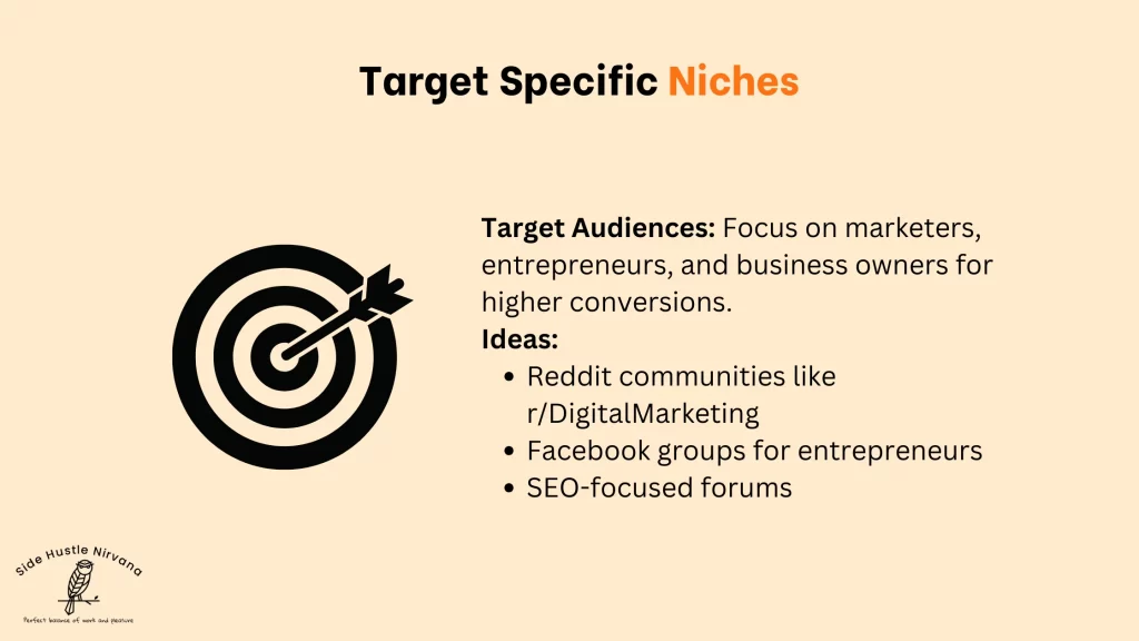 Target Specific Niches