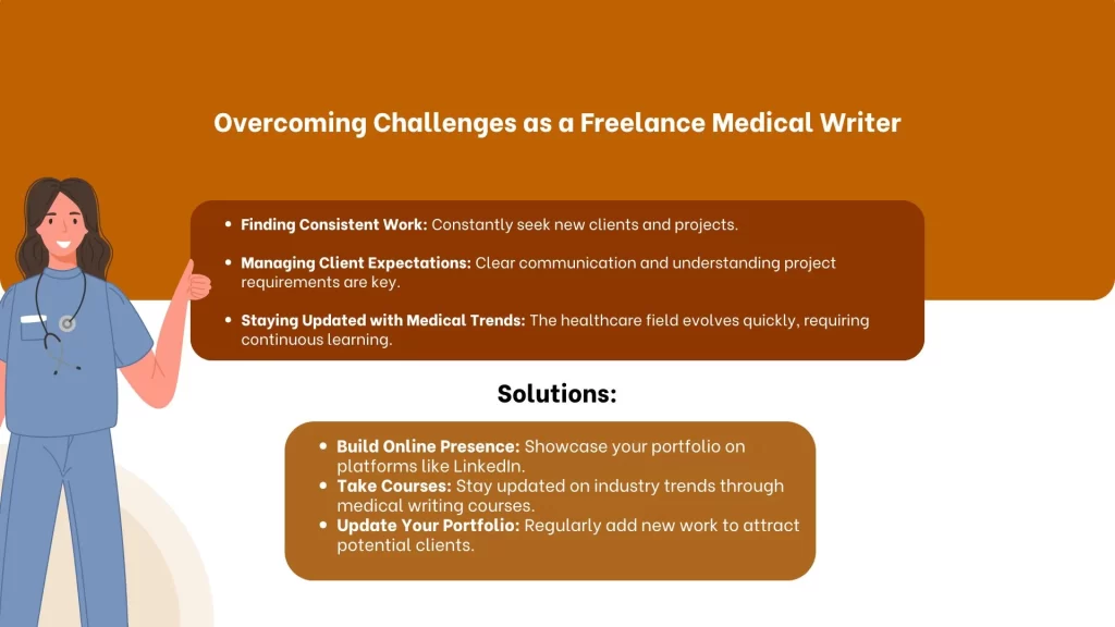 Overcoming Challenges as a Freelance Medical Writer