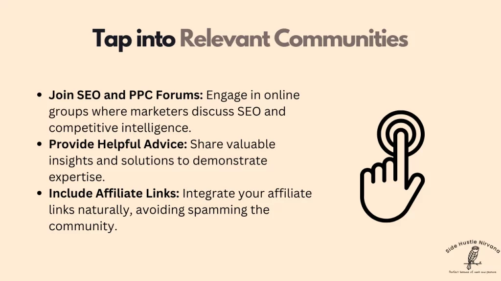 Tap into Relevant Communities