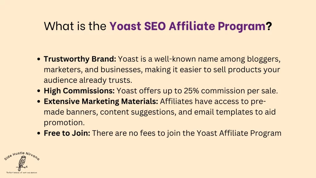 What is the Yoast SEO Affiliate Program?