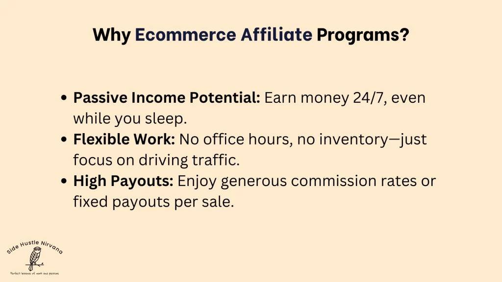 Why Ecommerce Affiliate Programs?