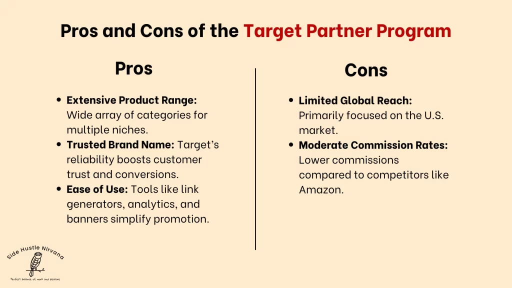 Pros and Cons of the Target Partner Program