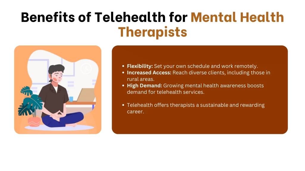 Benefits of Telehealth for Mental Health Therapists