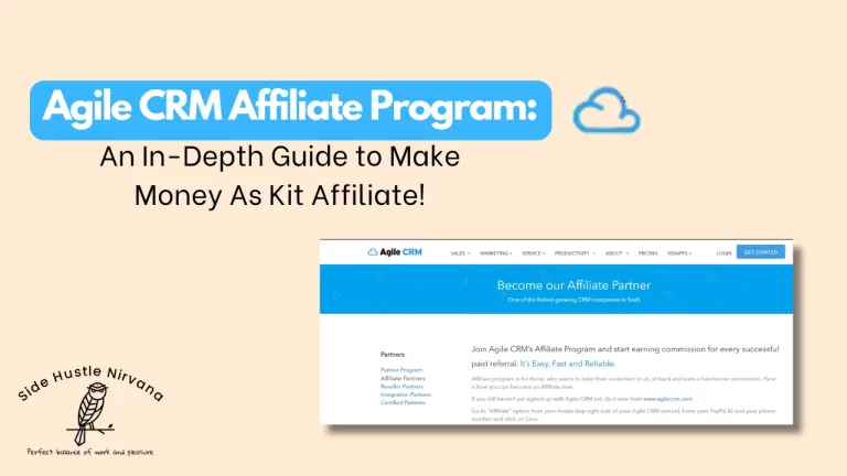 Agile CRM Affiliate Program: In-Depth Review 2025