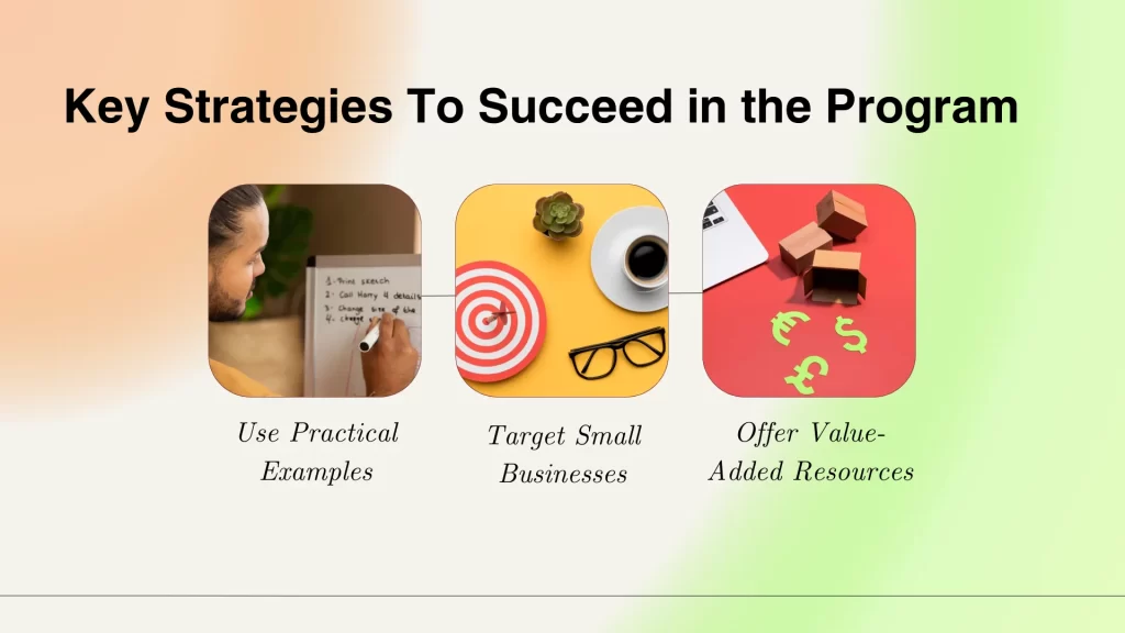 Key Strategies To Succeed in the Program