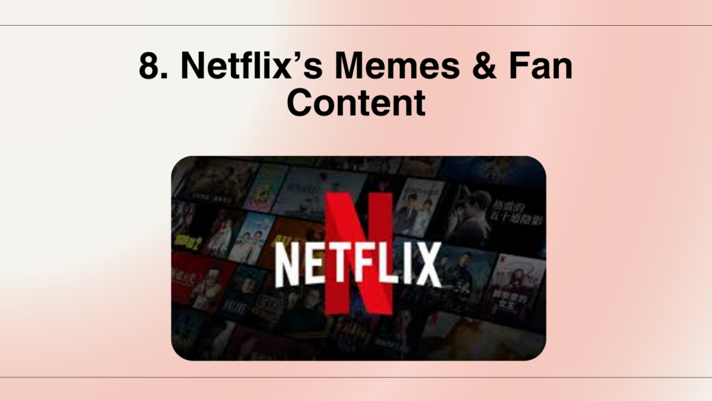 Netflix’s Memes & Fan Content