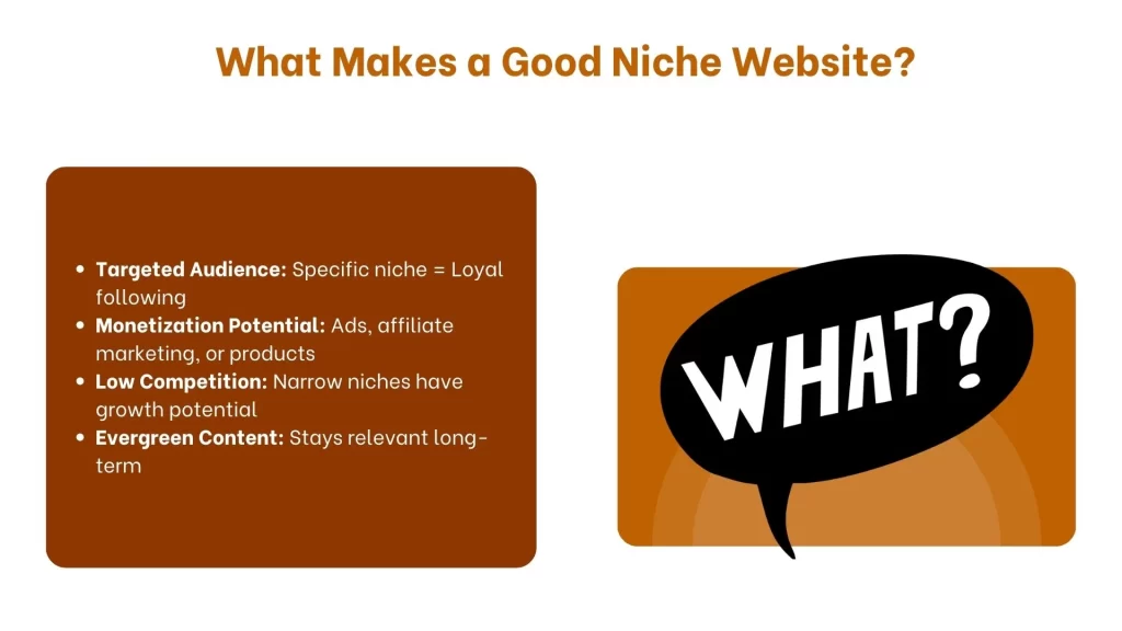 What Makes a Good Niche Website?