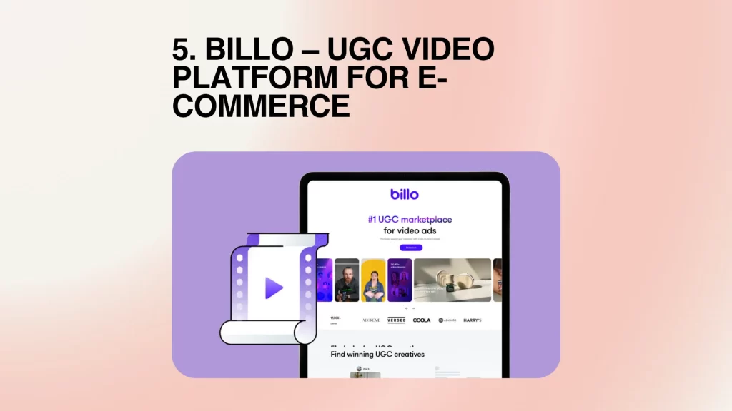 Billo – UGC Video Platform for E-Commerce