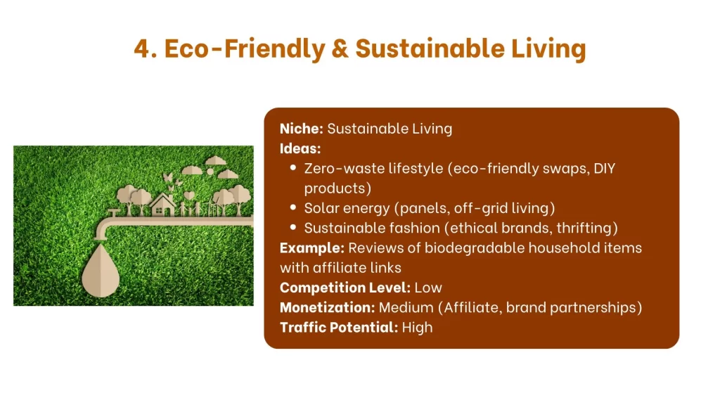 Eco-Friendly & Sustainable Living