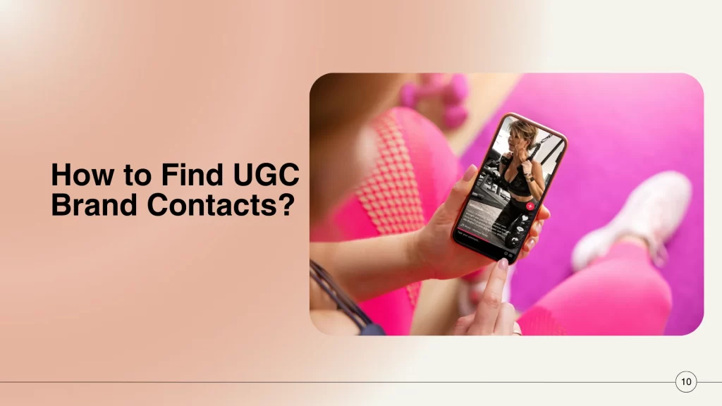 How to Find UGC Brand Contacts?