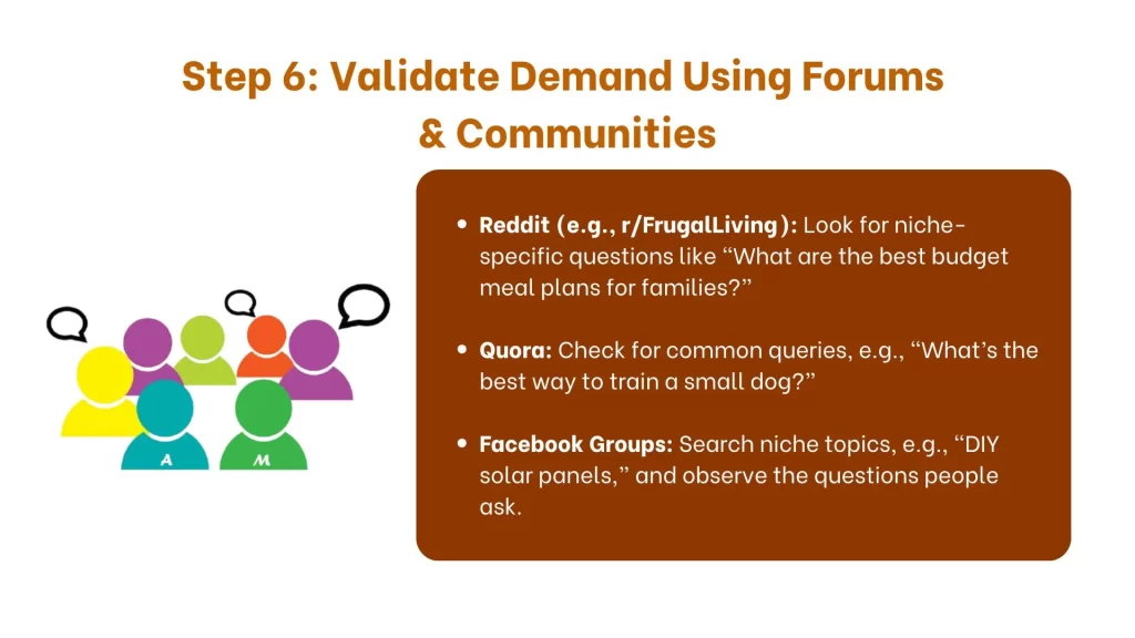 Validate Demand Using Forums & Communities