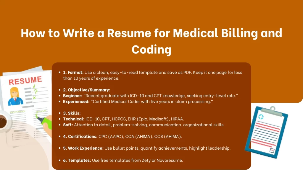 How to Write a Resume for Medical Billing and Coding