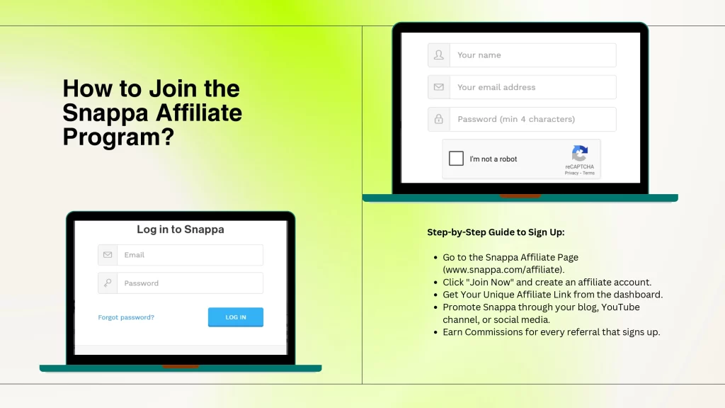 How to Join the Snappa Affiliate Program?